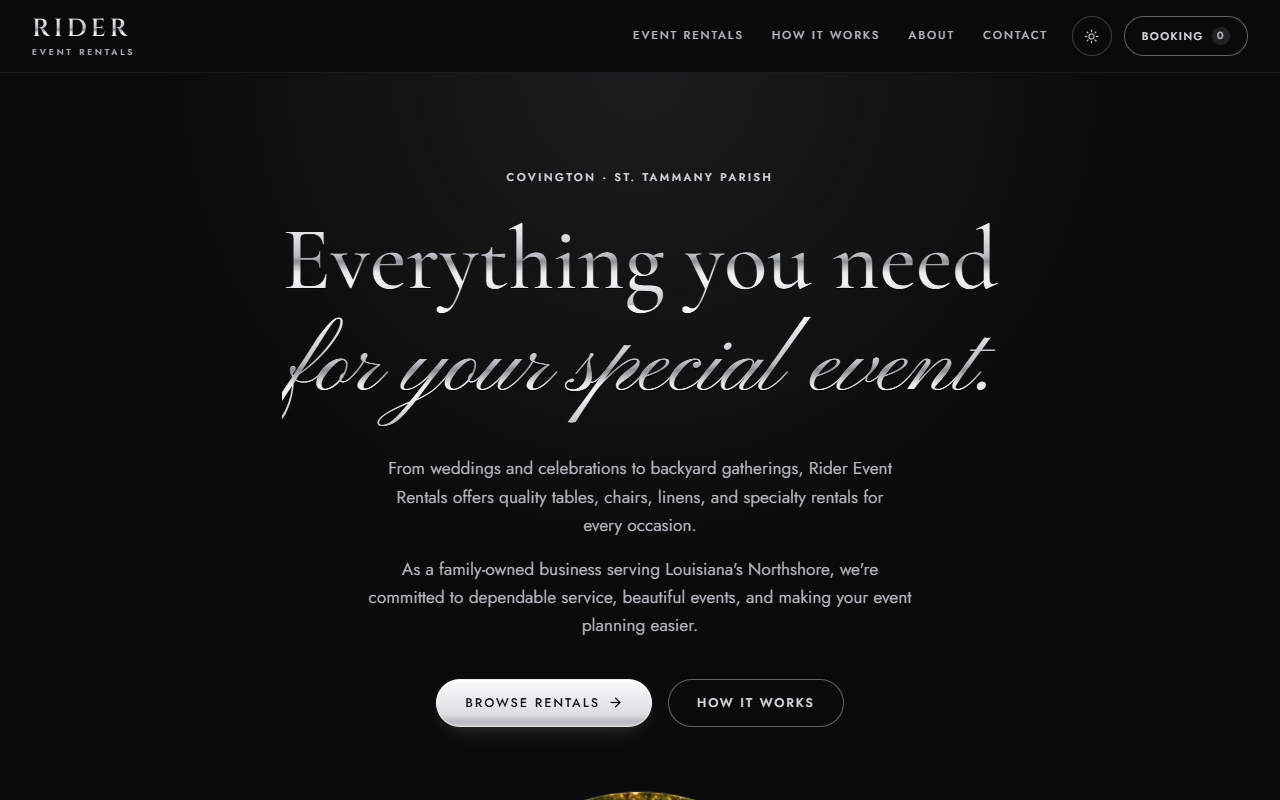 Rider Event Rentals