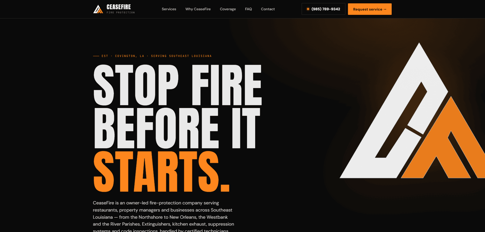 Website GatorByte built for Ceasefire